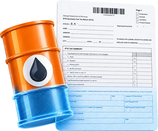 IFTA reporting dashboard