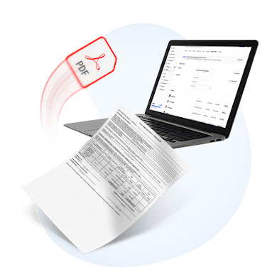 No more manual data entry. Create a load in a few seconds. Just upload a PDF file of the rate confirmation, and the AI will do the rest for you.