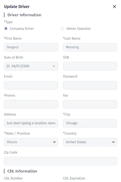 Driver Management Software